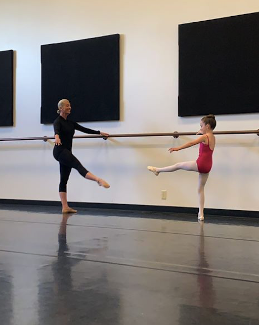 Ballet instructor Jennie Creer-King at Ballet Studio in Lehi, Utah