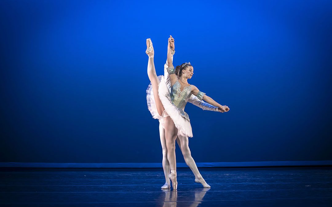Dancers from pre-professional ballet program in Utah performing on stage