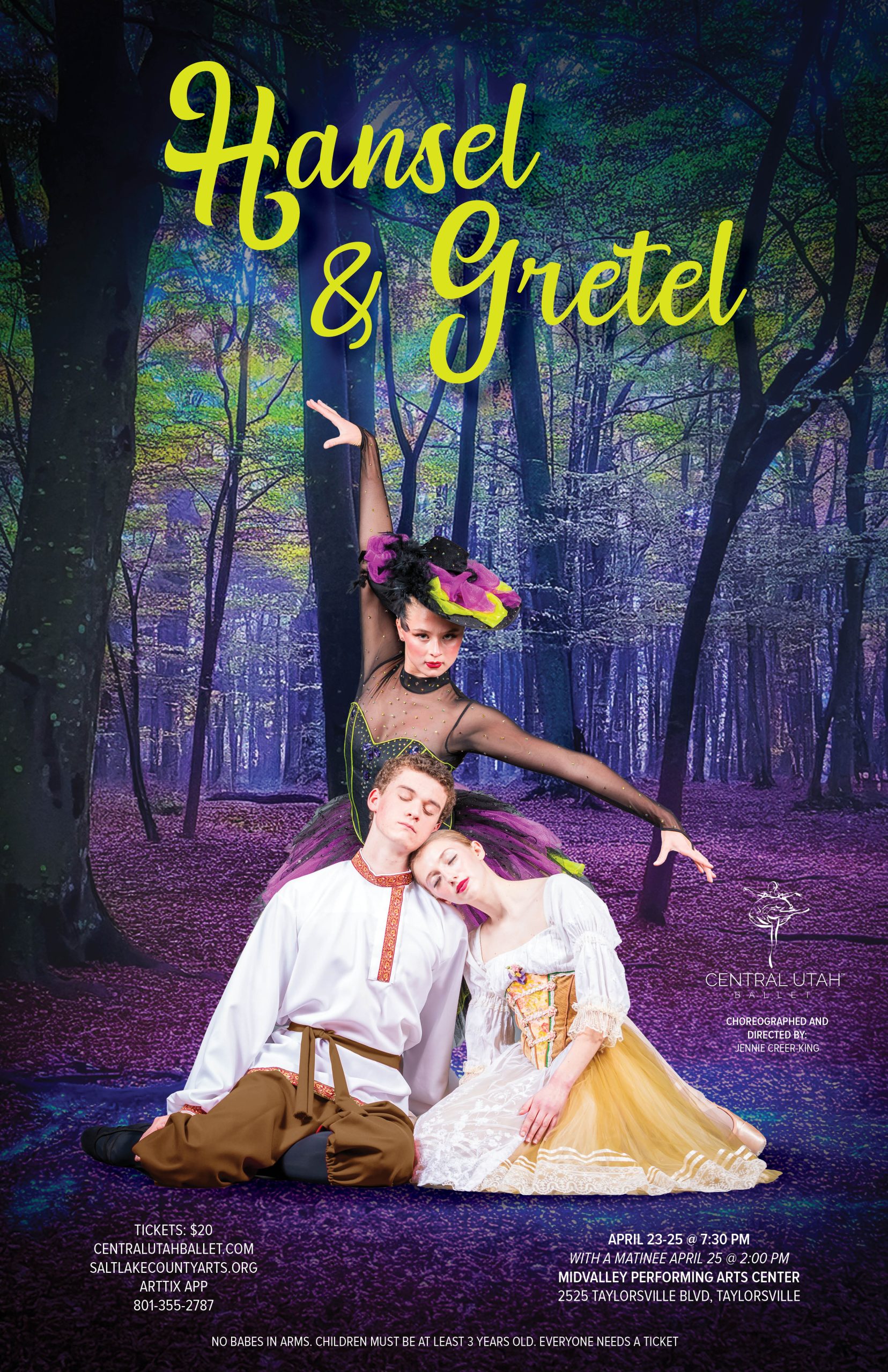 Portraits in Time Ballet Performance Central Utah Ballet 2024